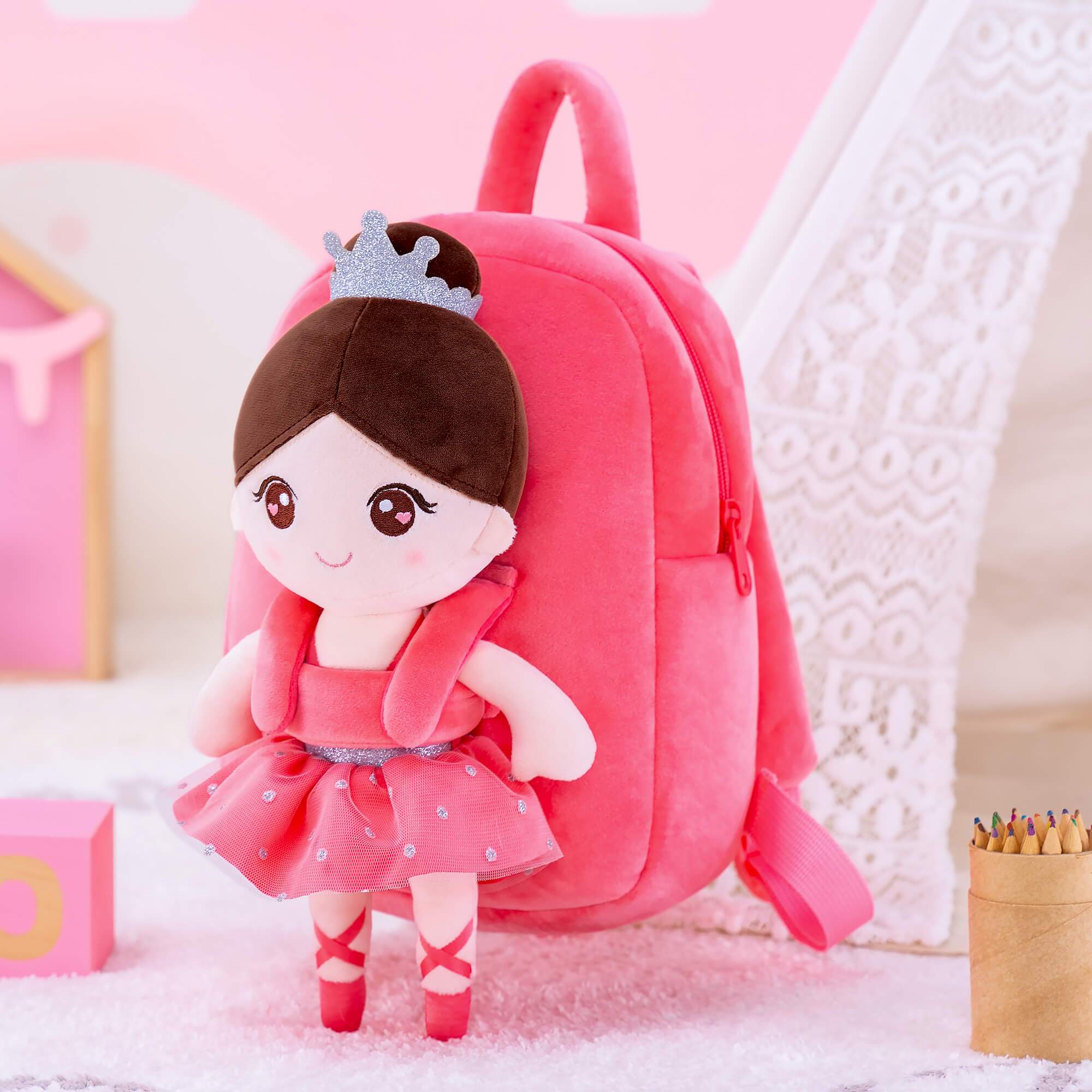 Personalised Backpack Doll Leya Ballerina