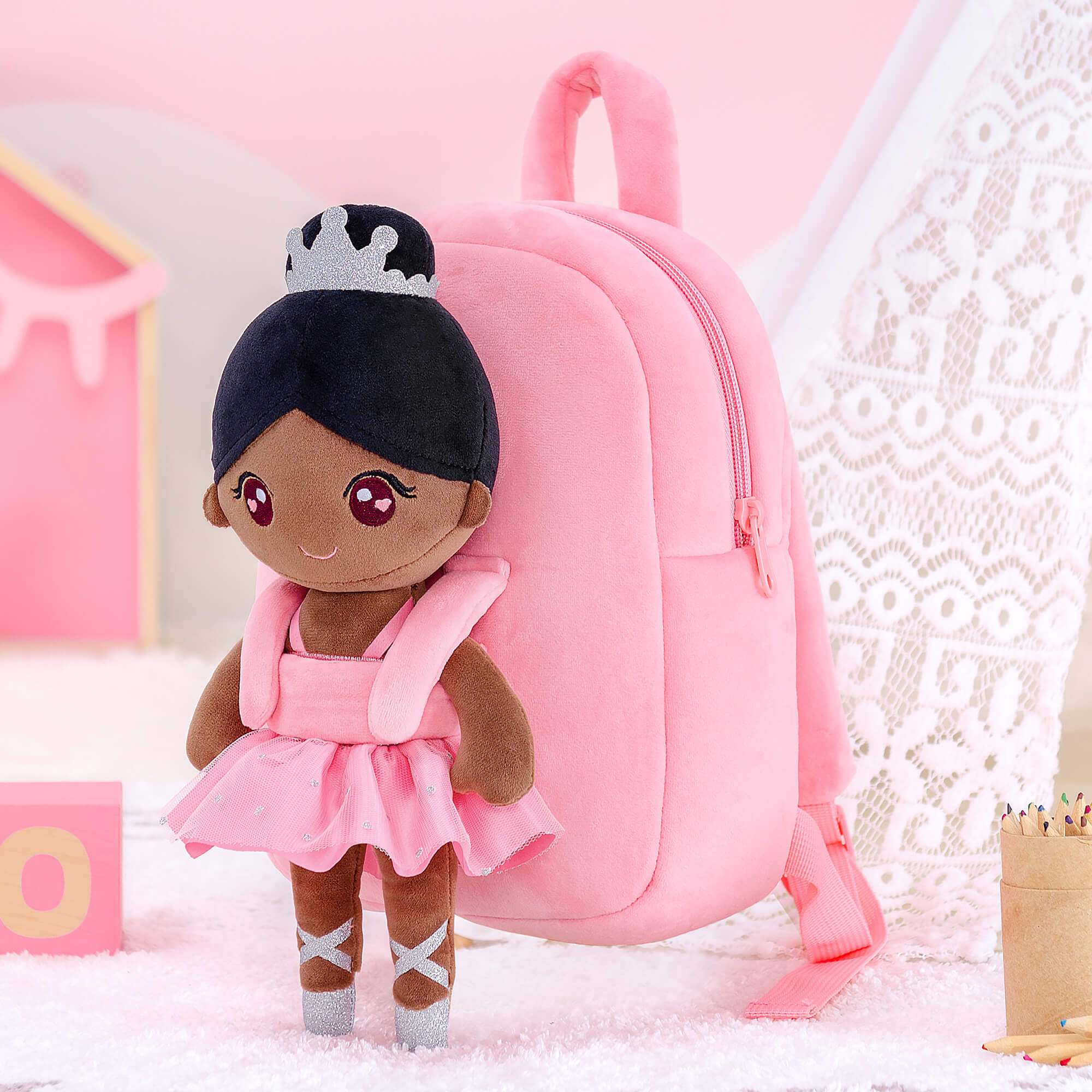 Baby doll best sale with backpack